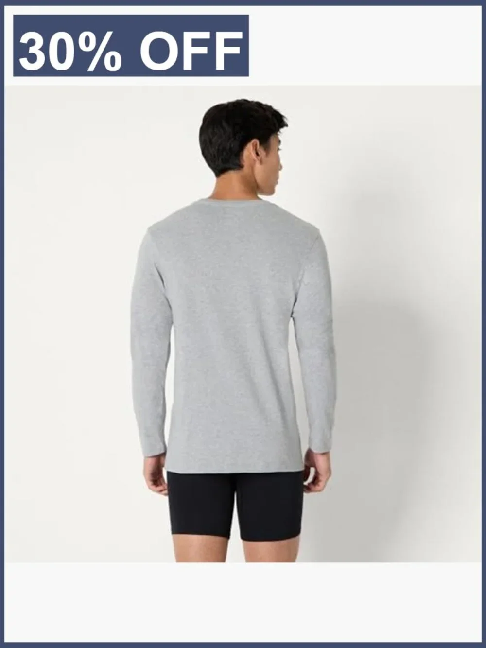 Men's Slim Fit Crewneck Undershirts Cotton Jersey 6 Pack